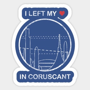 Left My Heart - Vers. Dark Sticker